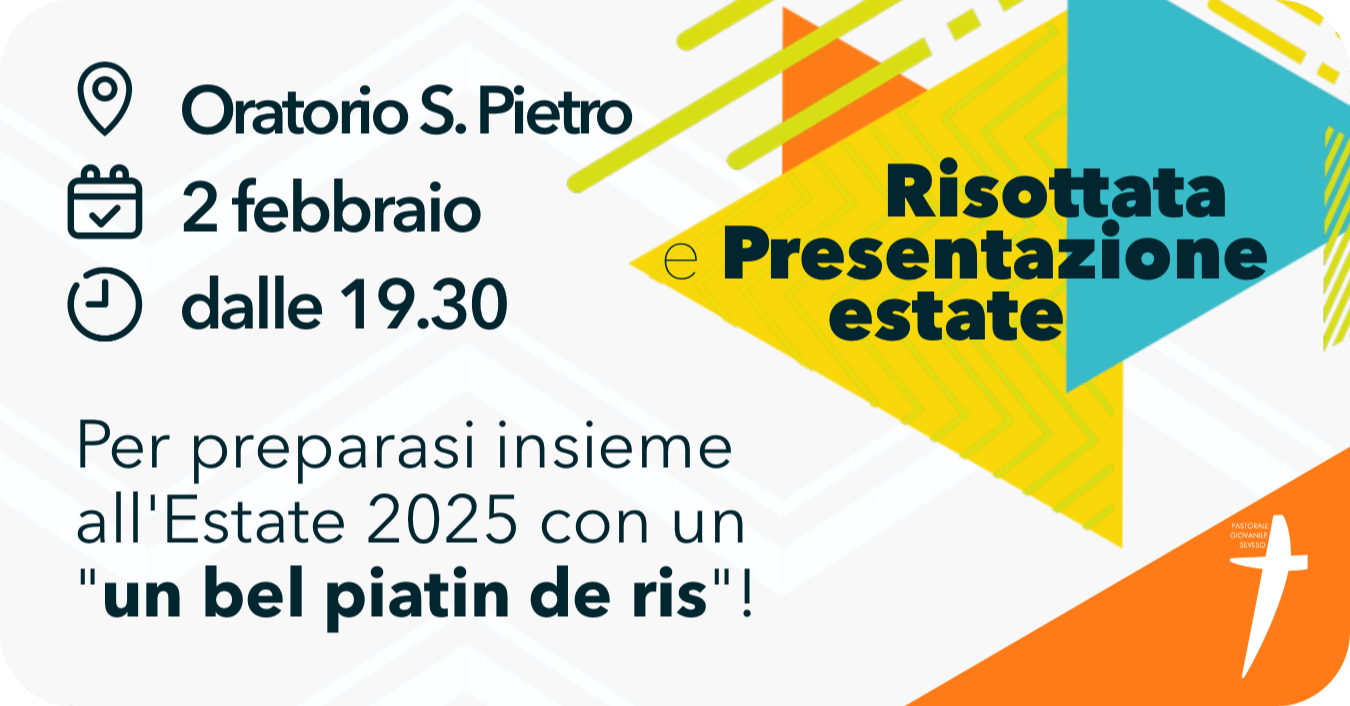 Risottata presentazione estate 2025